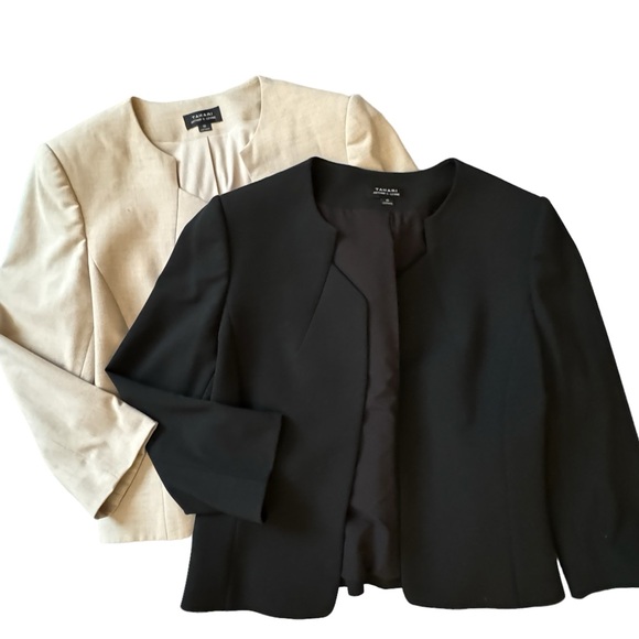 Tahari Jackets & Blazers - Bundle of Two Tahari Notch Lapel cropped Blazers